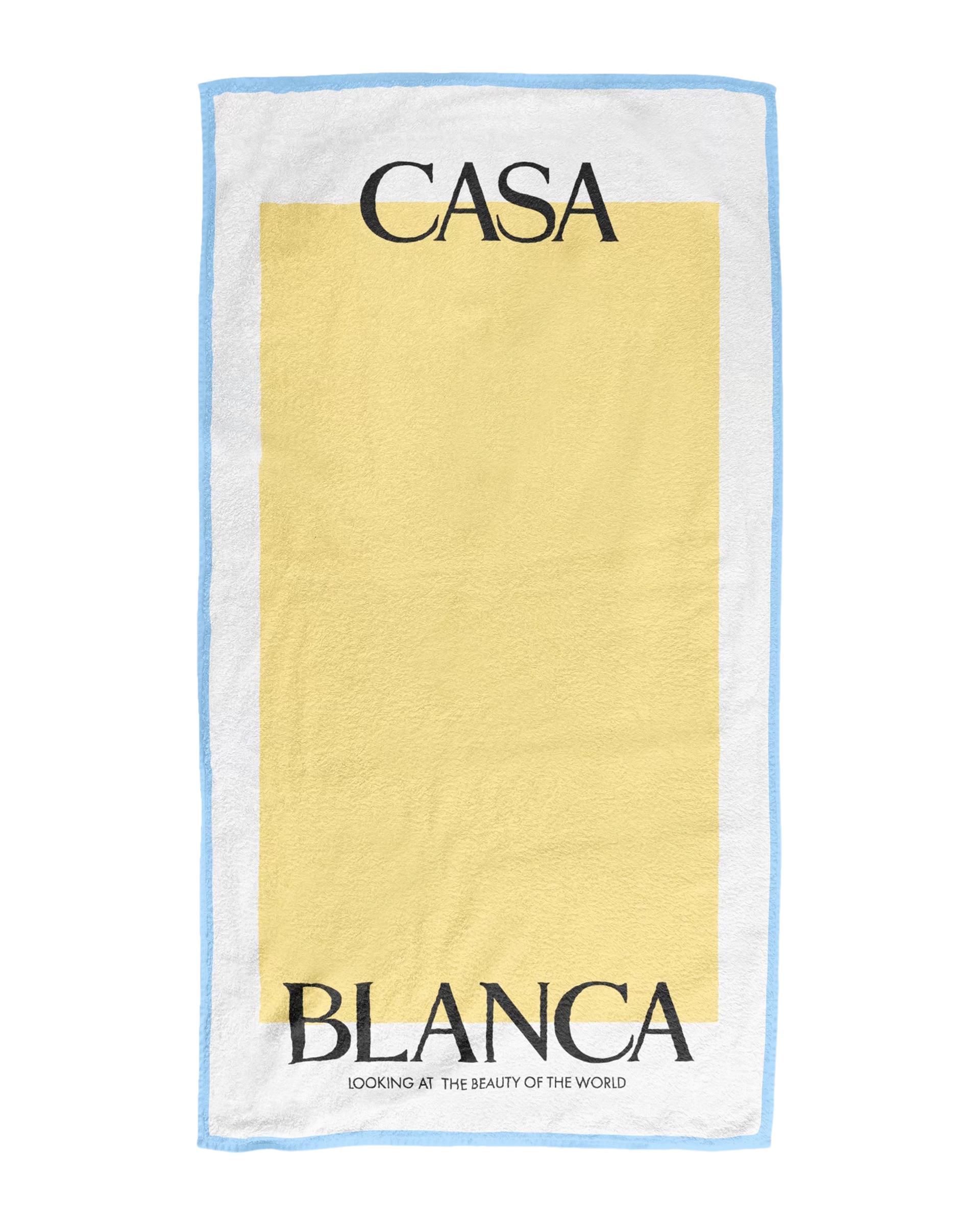 Casa Yellow Towel - 1