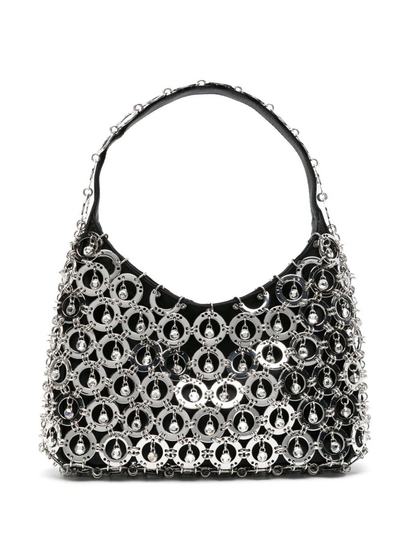 Sphere chainmail-embellished shoulder bag 1
