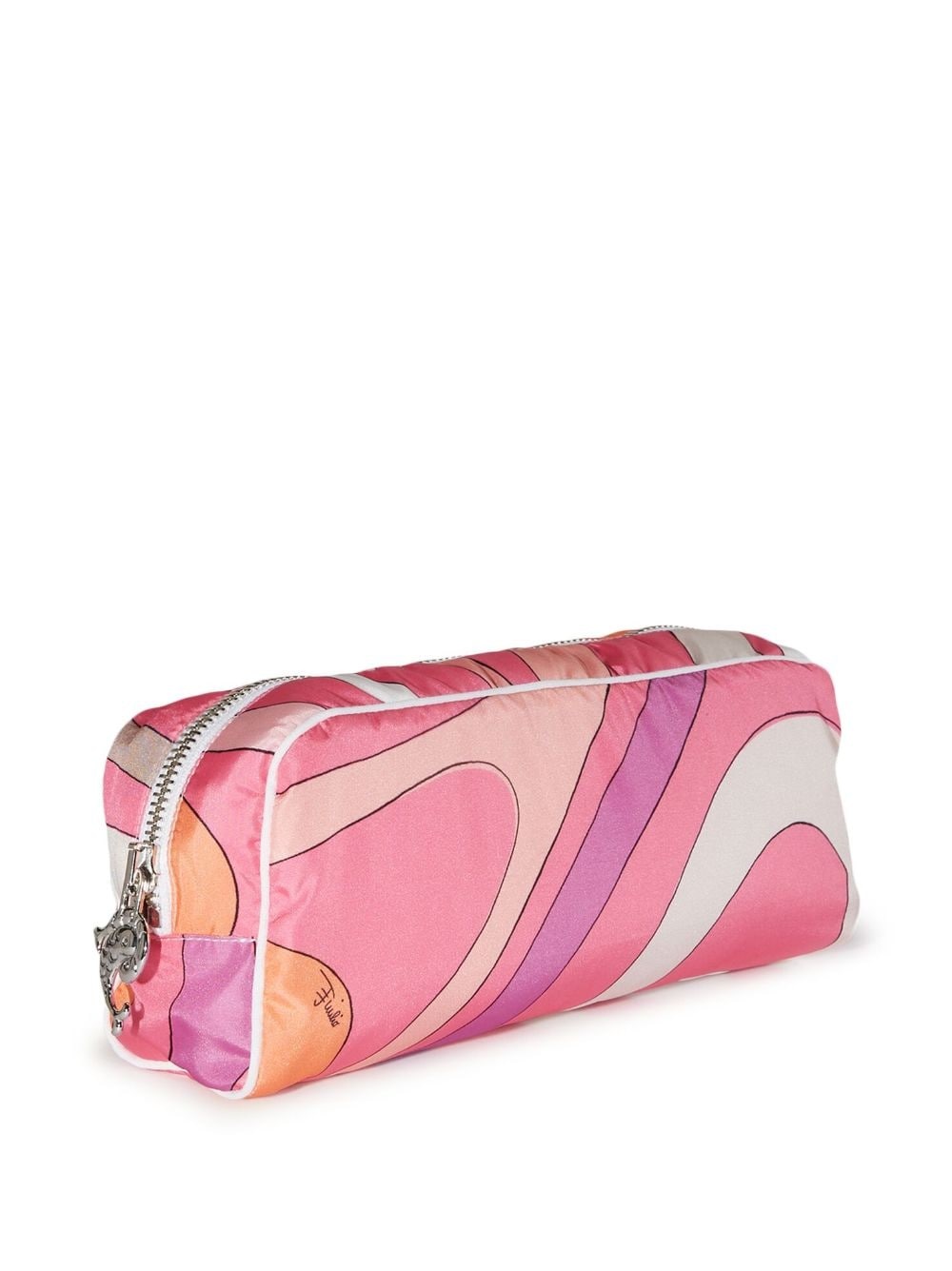 wave-print make-up bag - 2