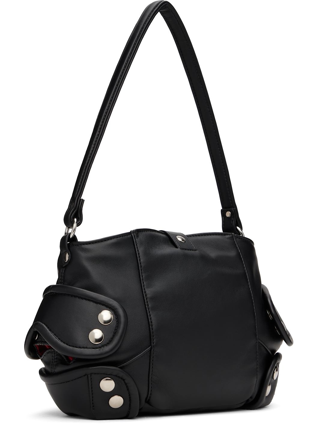 Black Shoulder Mask Bag - 3