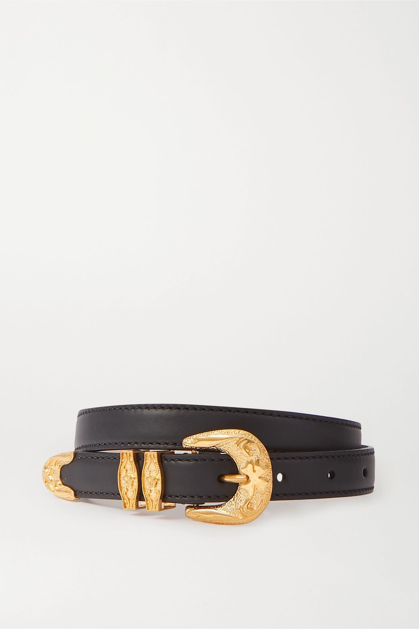 Leather waist belt - 1