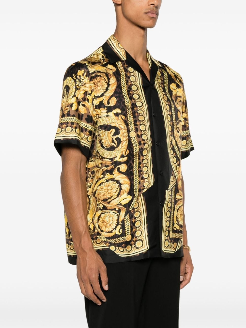 Barocco-print shirt - 3