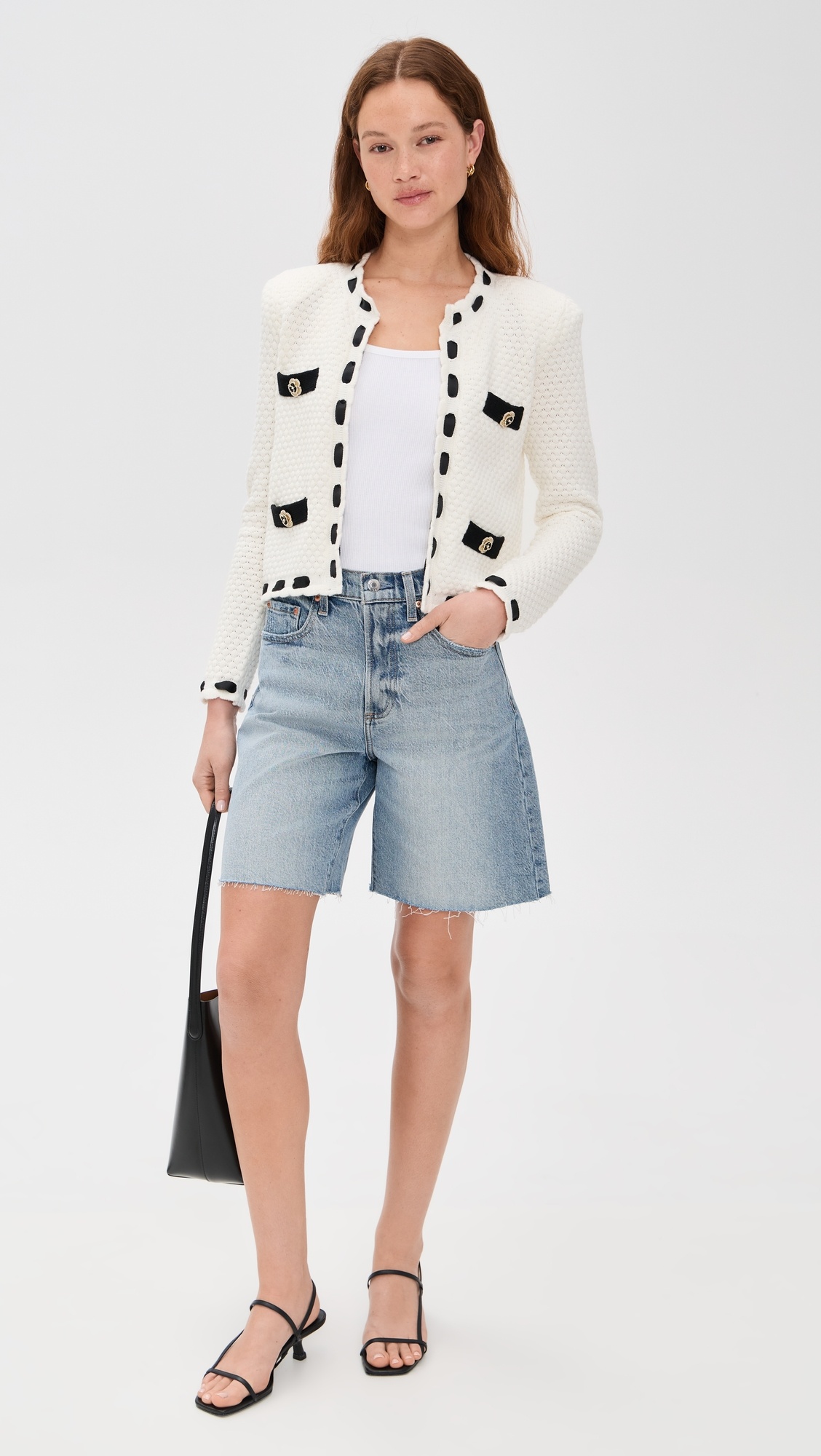 Astor Contrast Trim Cardigan - 4
