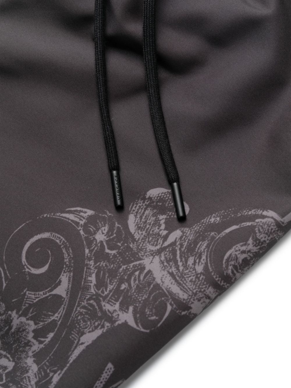 Versace Cartouche-print swim shorts - 3