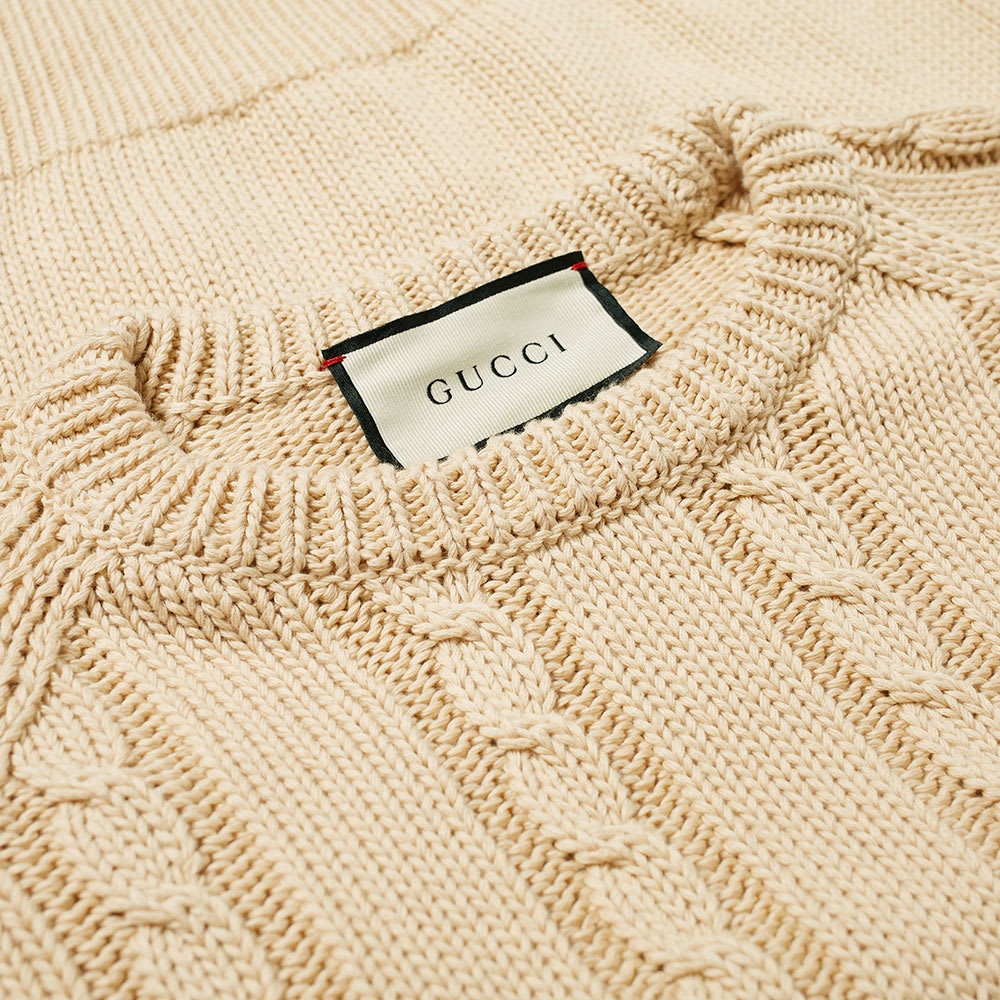 Gucci Cable Crew Knit - 2