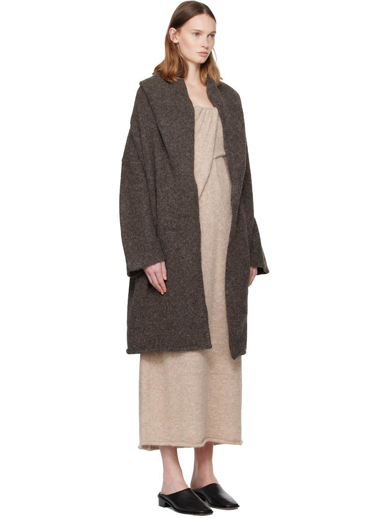 Taupe Capote Coat 2