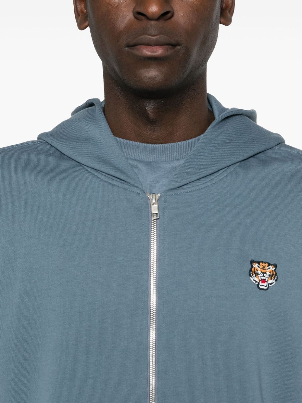 Lucky Tiger zip-up hoodie - 5