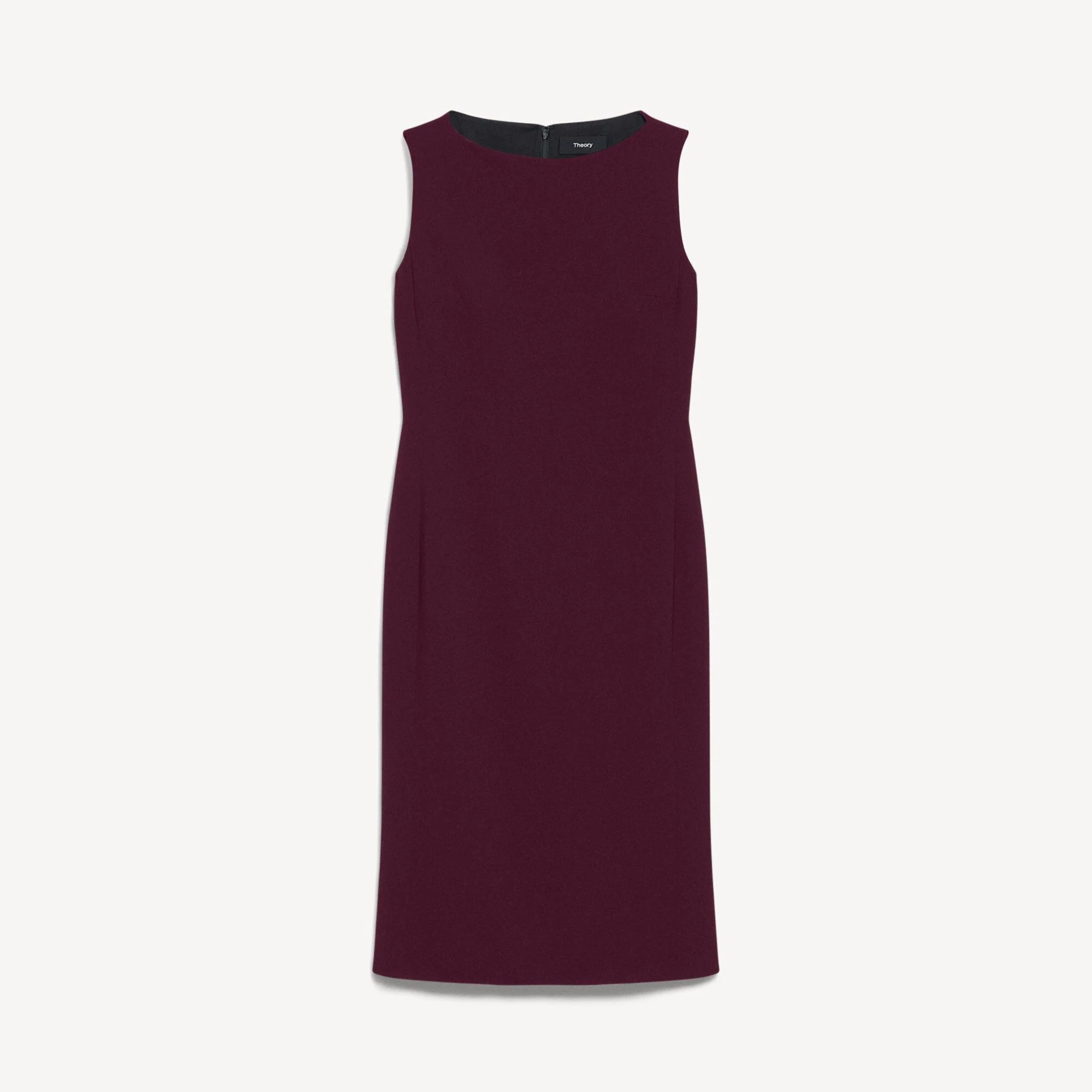 Flared Dress in Admiral Crepe - 1