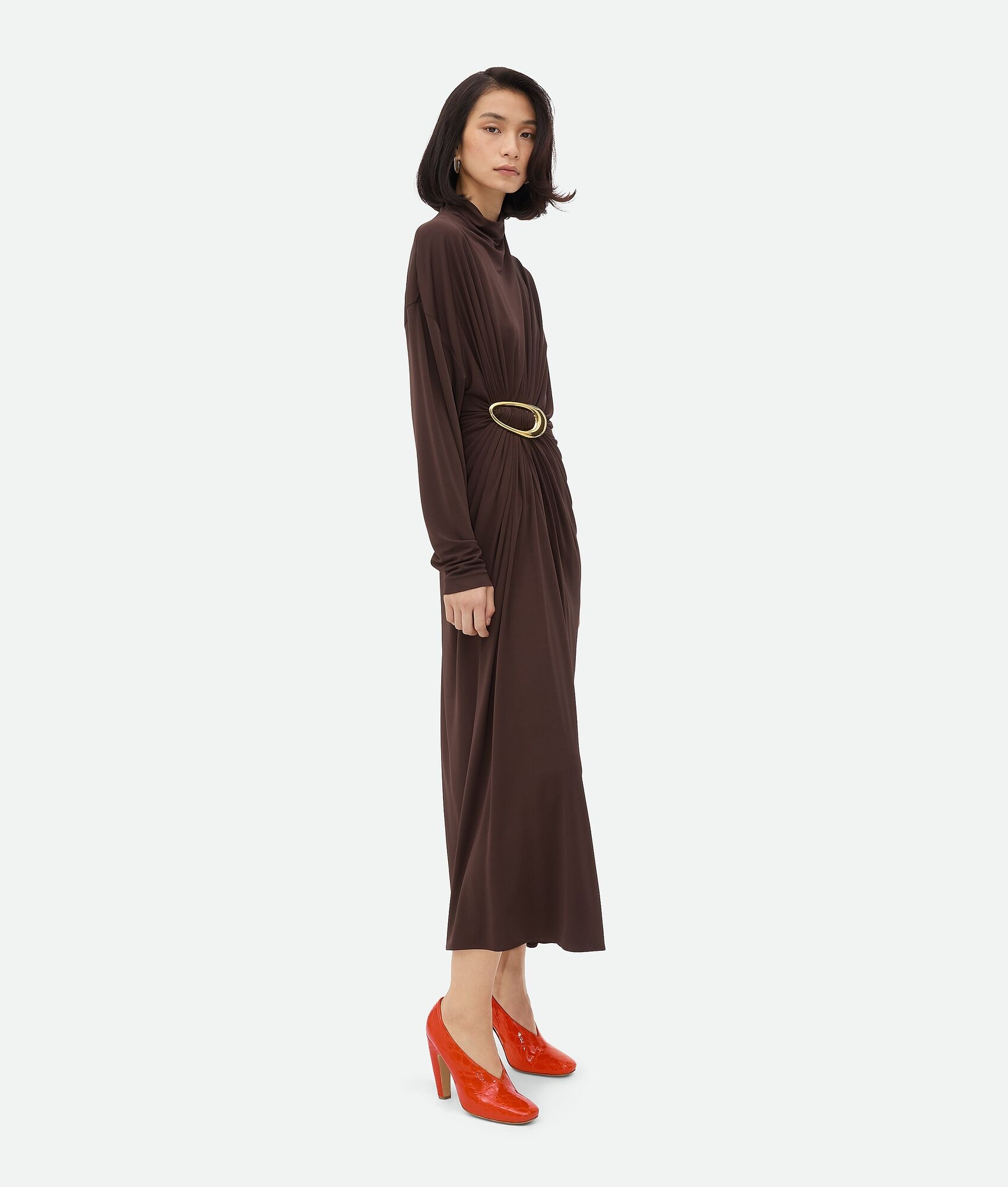 Crepe Viscose Jersey Dress - 2