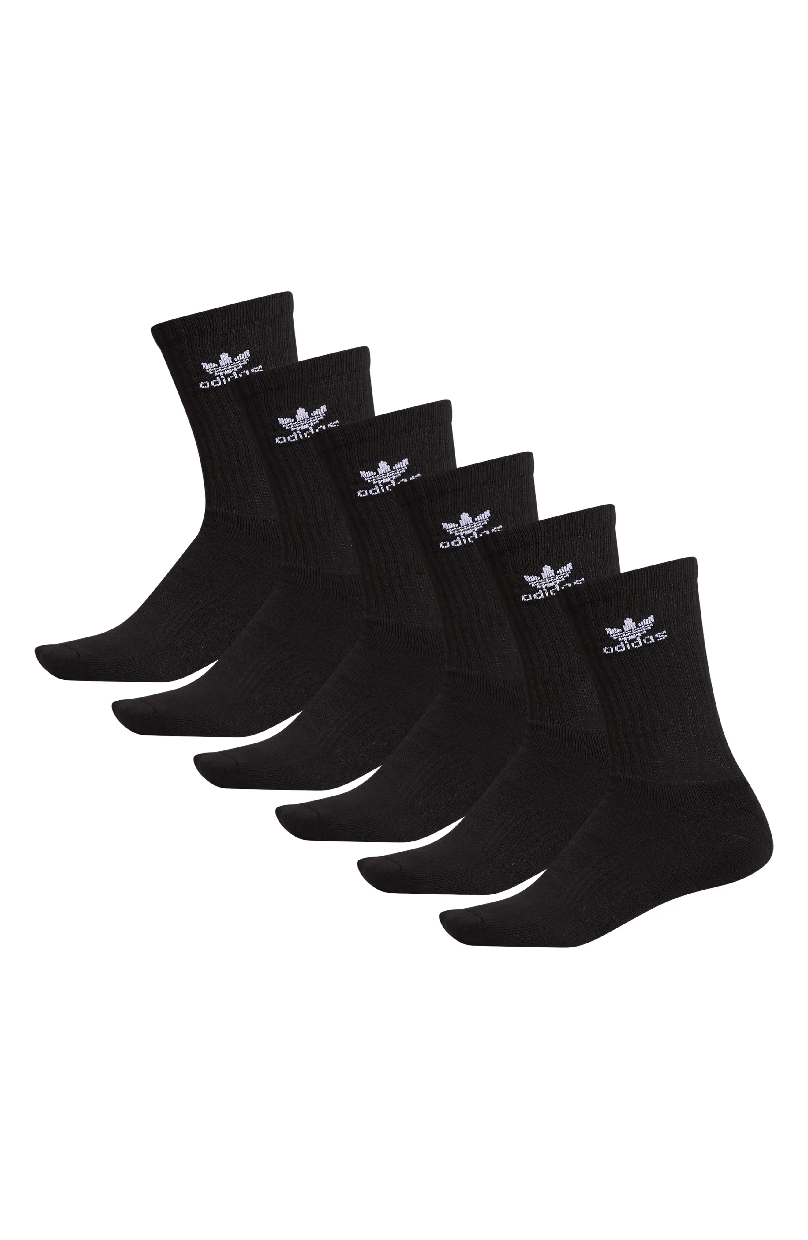 Trefoil 6-Pack Crew Socks - 4