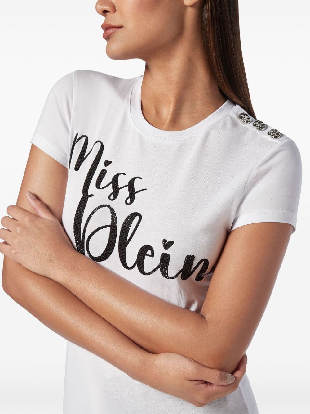 slogan-print cotton T-shirt - 5