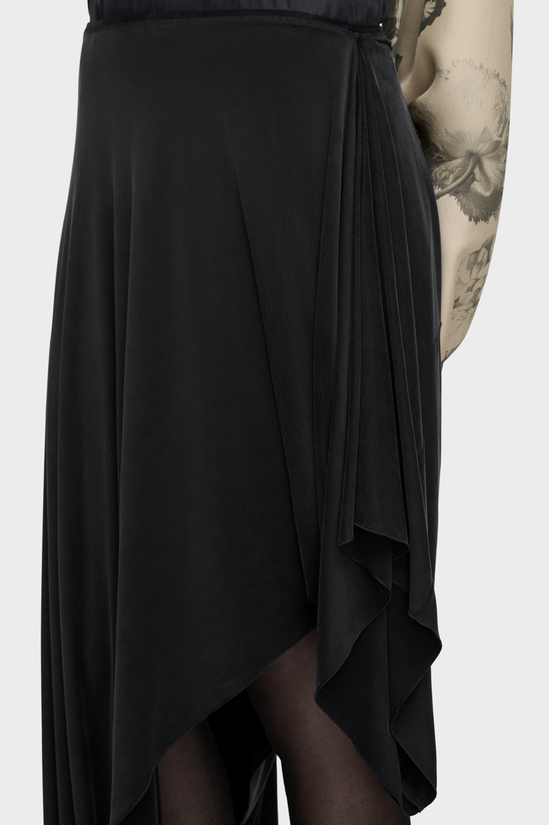 Draped Long Skirt 6