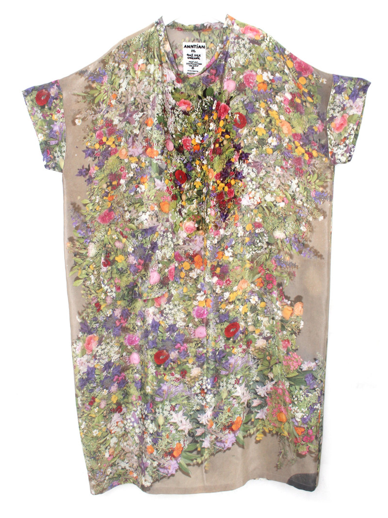 SILK DRESS - PRINT D 1