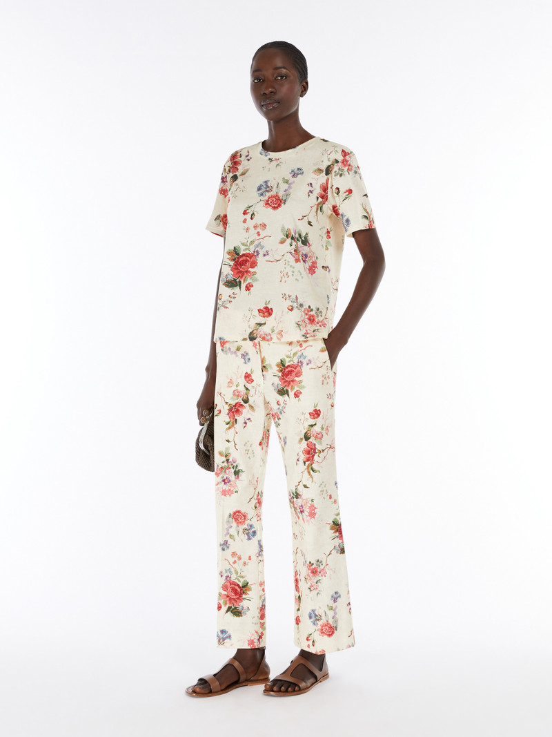 WEEKEND Max Mara CADINE Printed jersey T-shirt outlook
