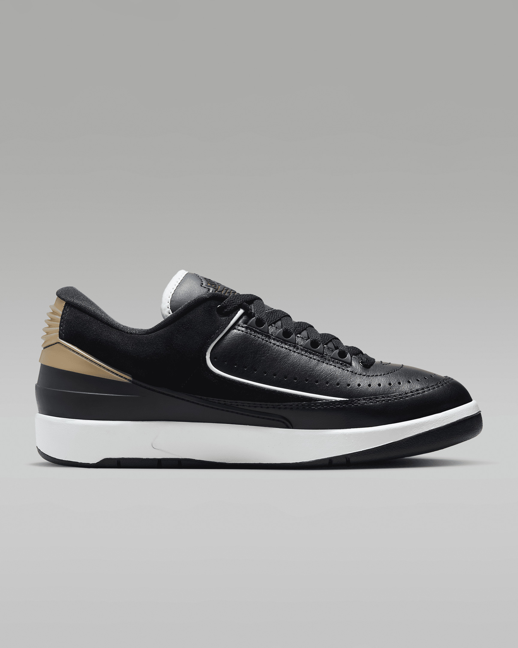 Air Jordan 2 Retro Low "Black/Varsity Red" Women's Shoes - 3