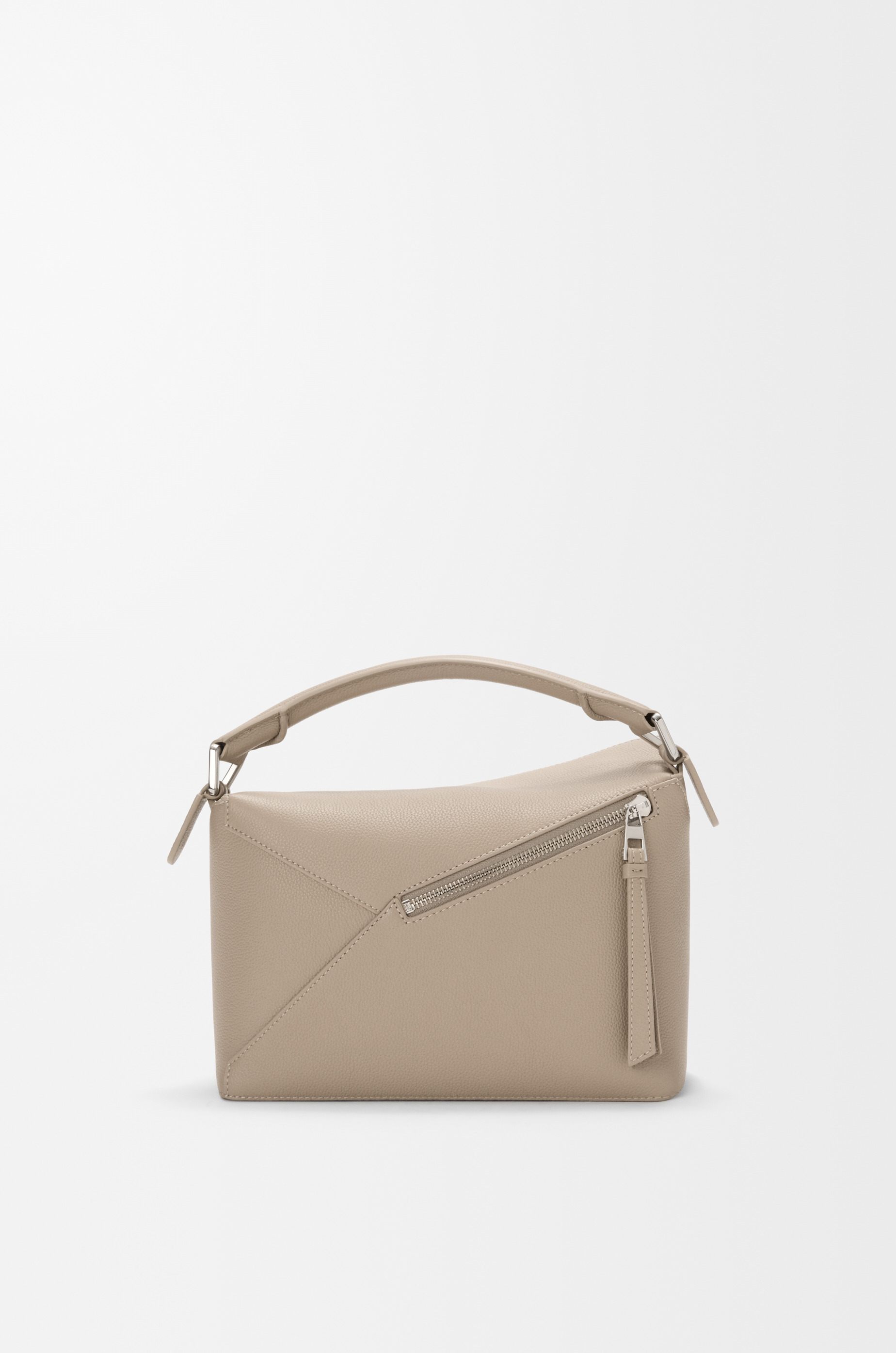 Small Puzzle Edge bag in soft grained calfskin - 4