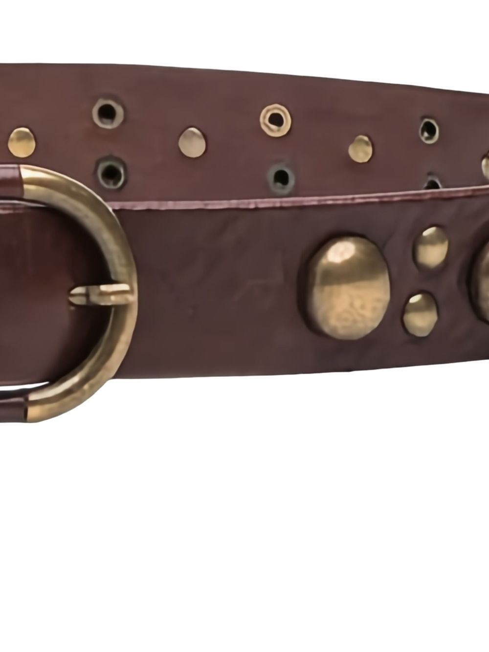 studded leather belt - 2