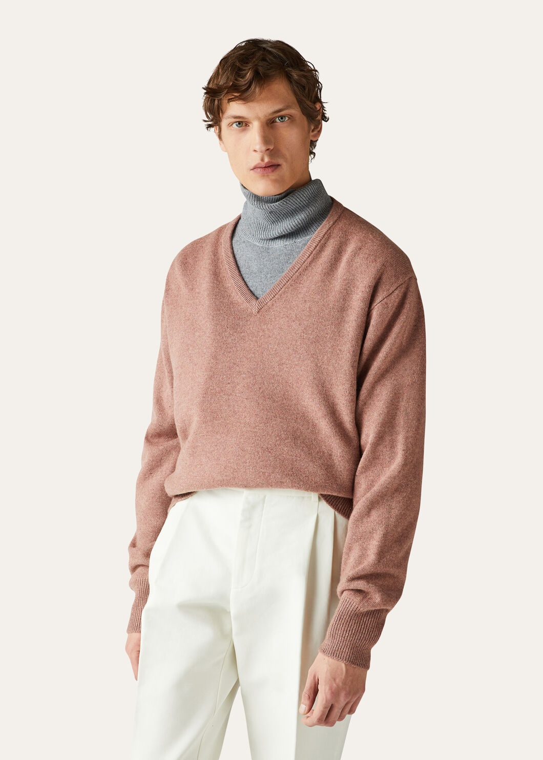 Loro V-Neck Sweater - 5