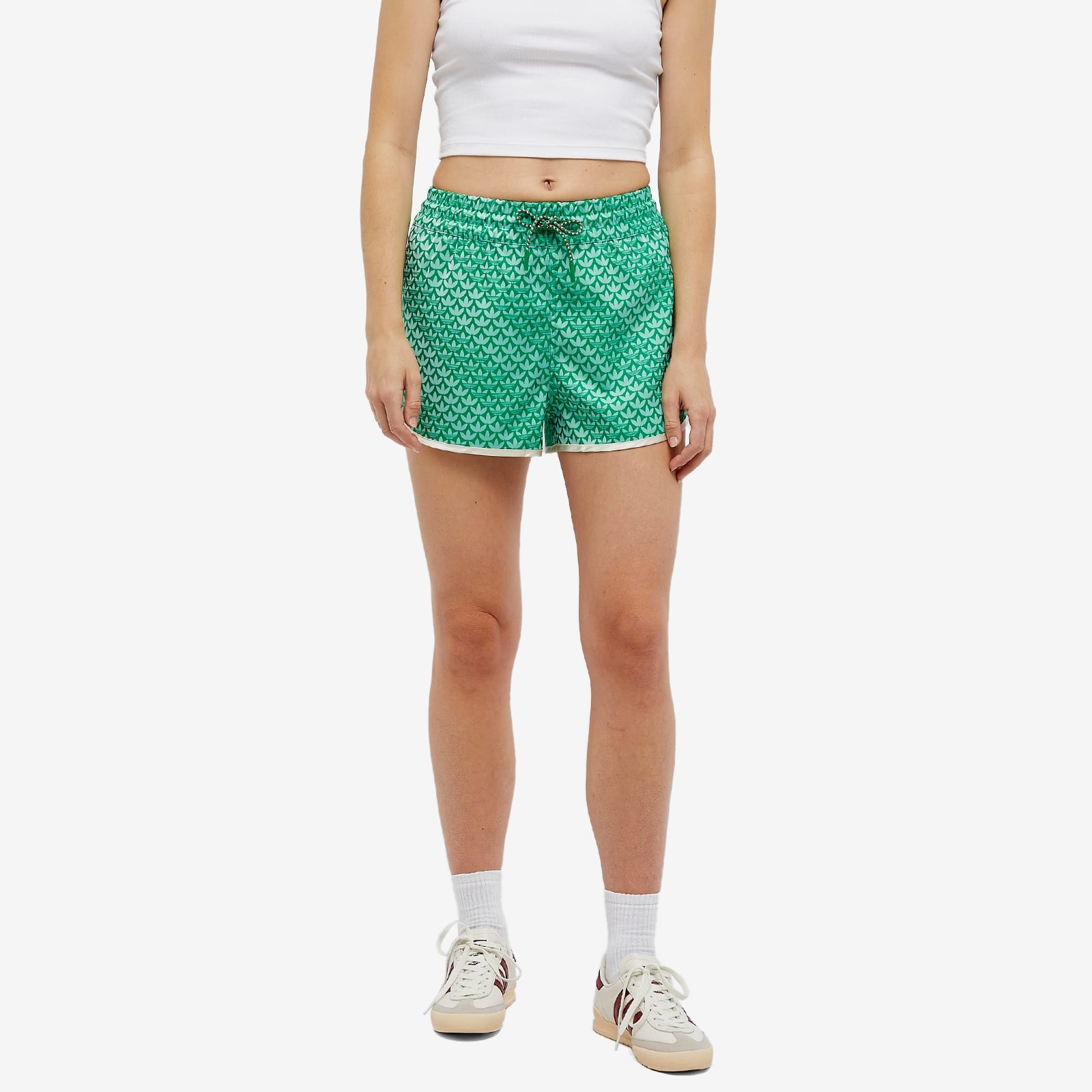 Adidas Adicolor High Waist Monogram Short - 2