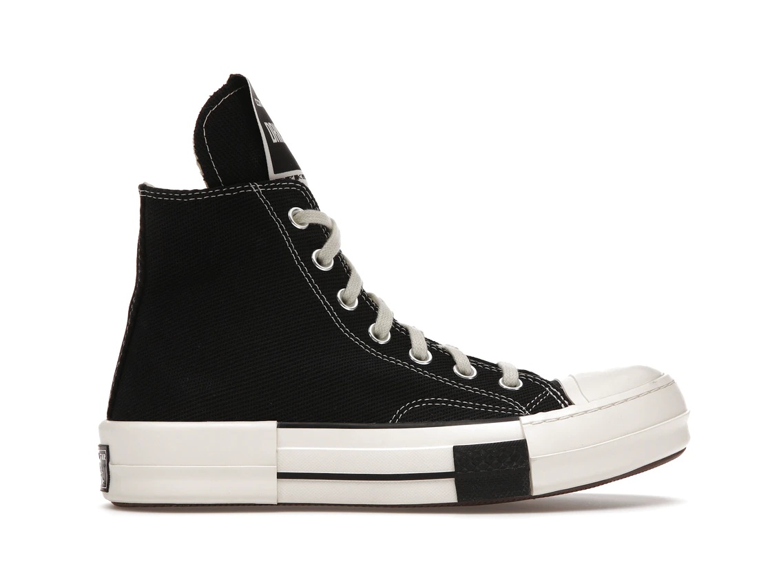 Converse TURBODRK Chuck Taylor All-Star 70 Hi Rick Owens DRKSHDW Black - 1