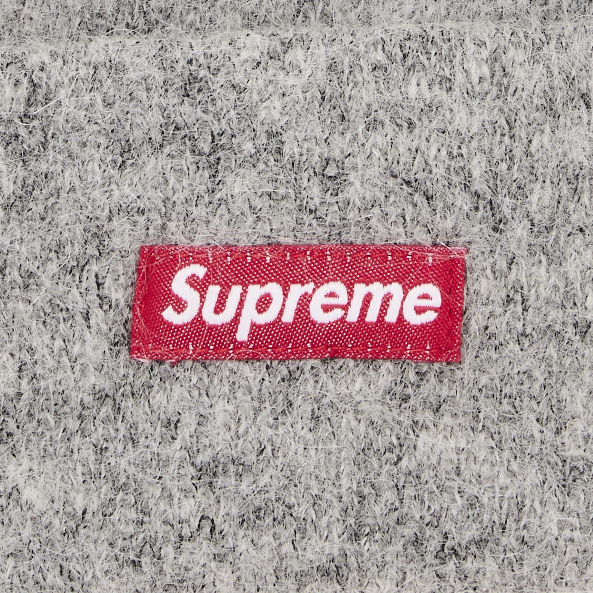 Supreme Mohair Beanie 'Heather Grey' - 3