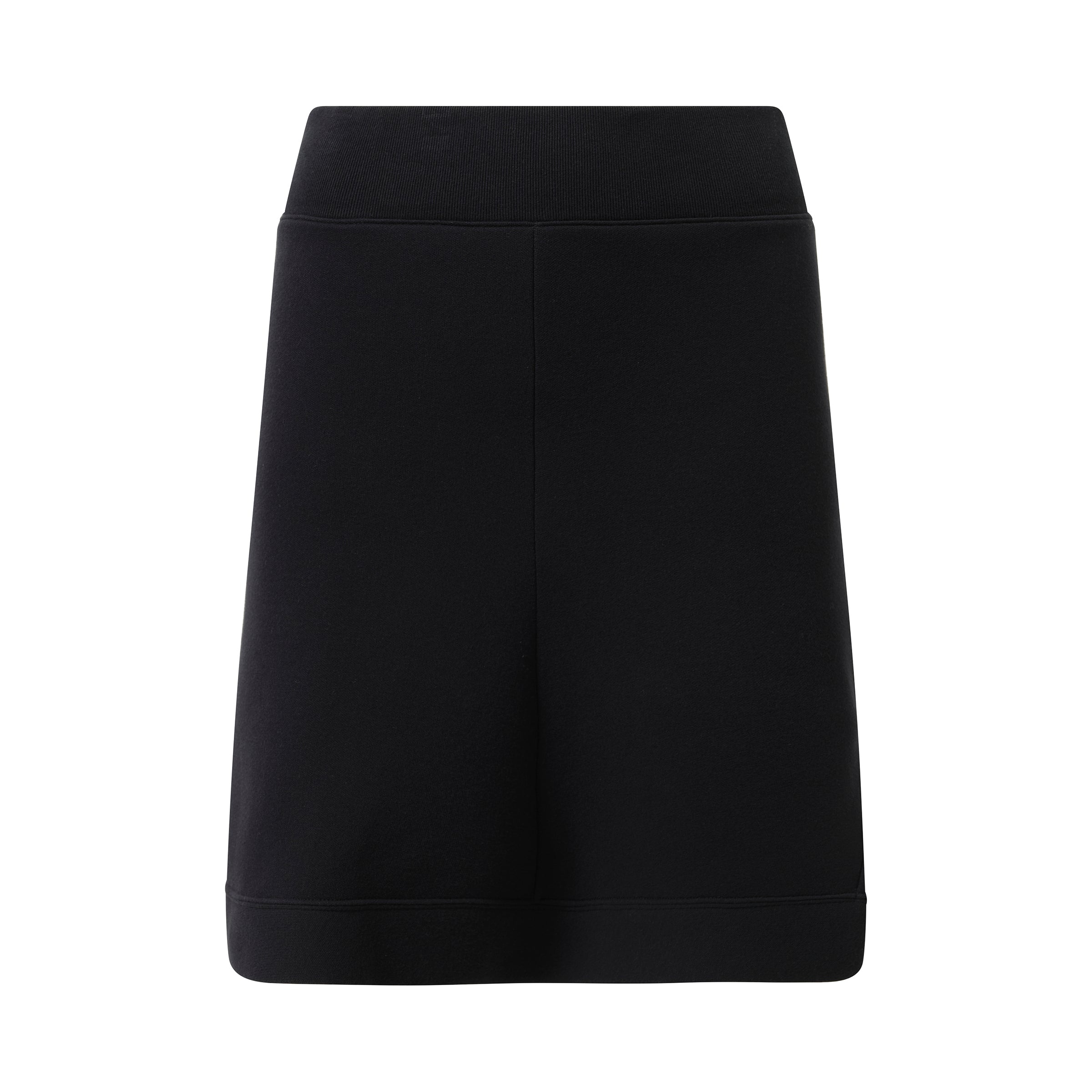 Sponge Sweat Skirt in Black - 2