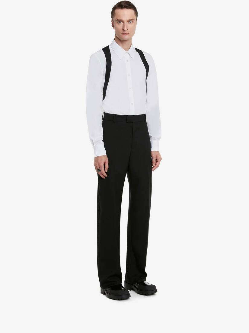 Men's Harness Shirt in White - 3