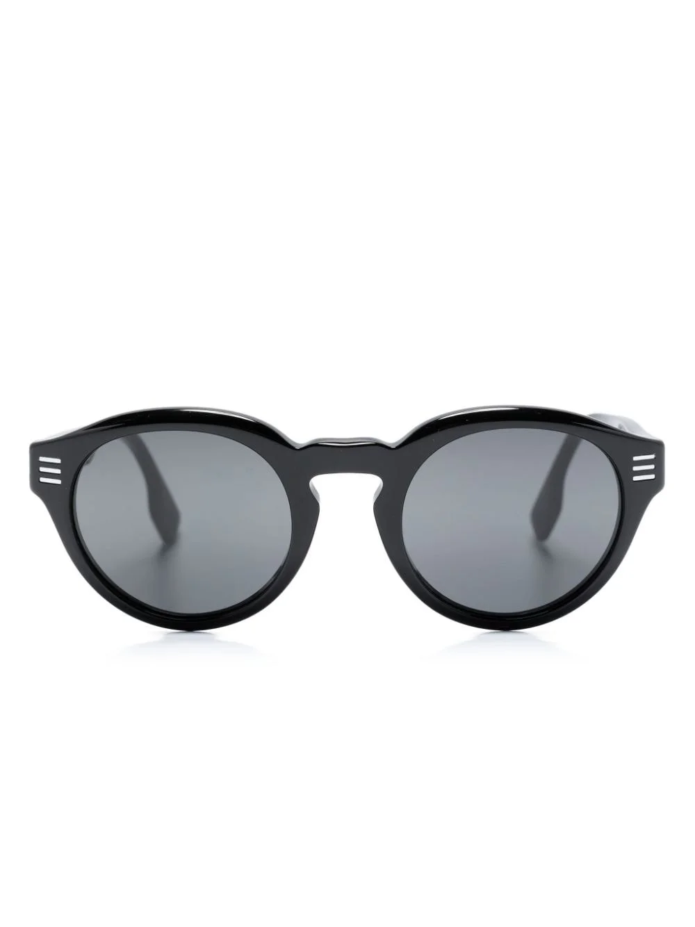 round-frame stud-detailed sunglasses - 1
