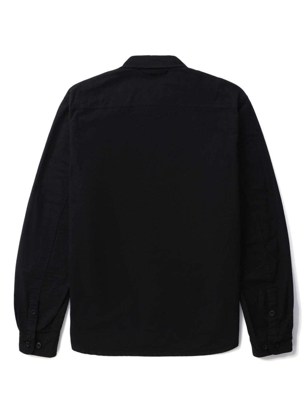 asymmetric-pocket cotton shirt - 6