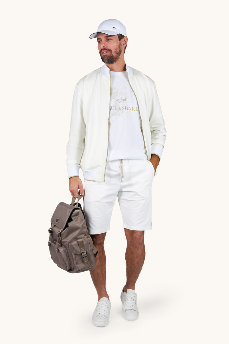 Paul & Shark ZIP‑UP SWEATSHIRT IN ACTIVE FLEECE COTTON outlook