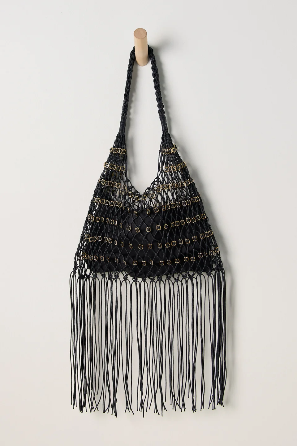 Embellished Fringe Bag - 1