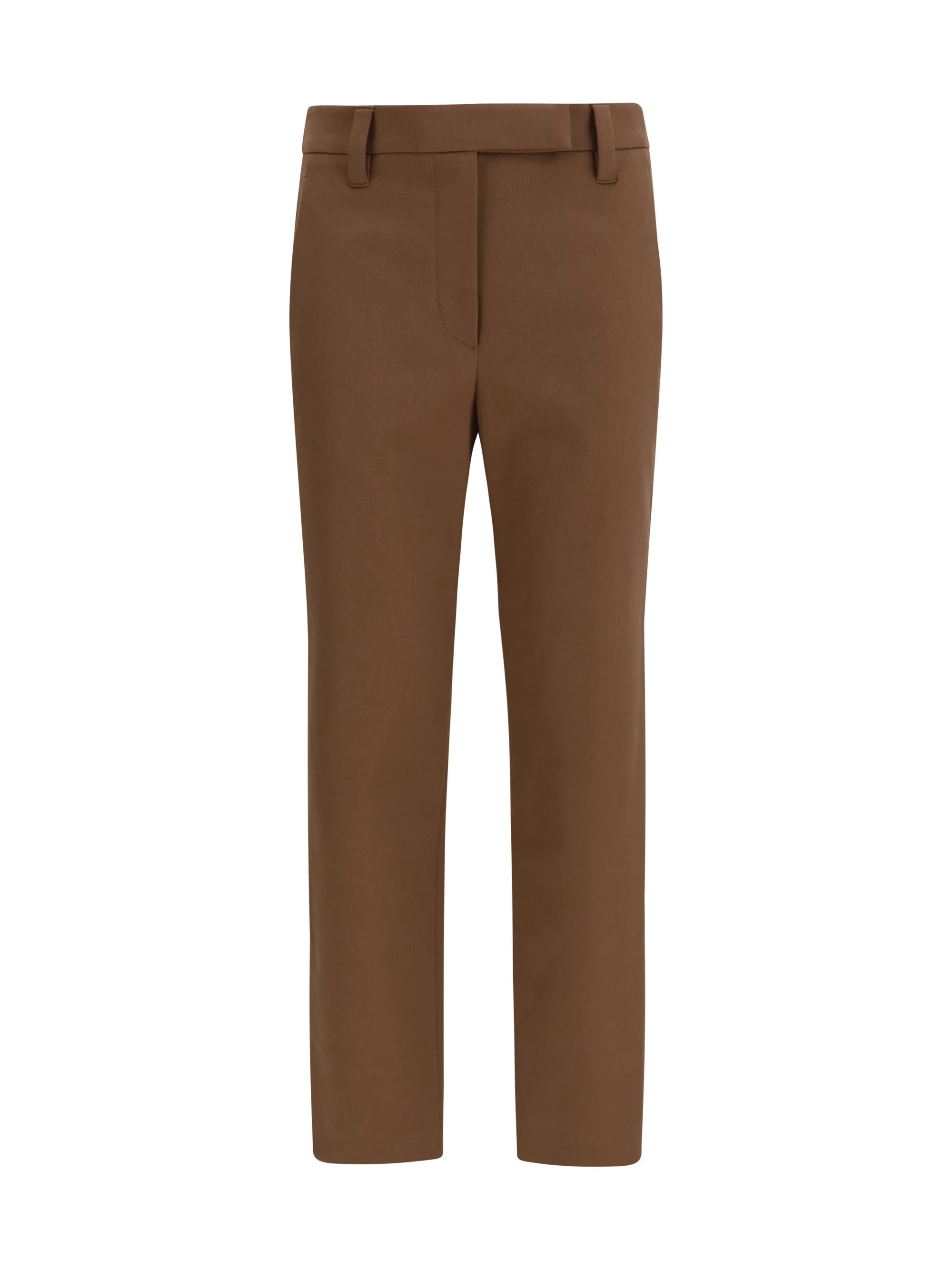 Brunello Cucinelli Women Straight-Leg Cotton Pants - 1