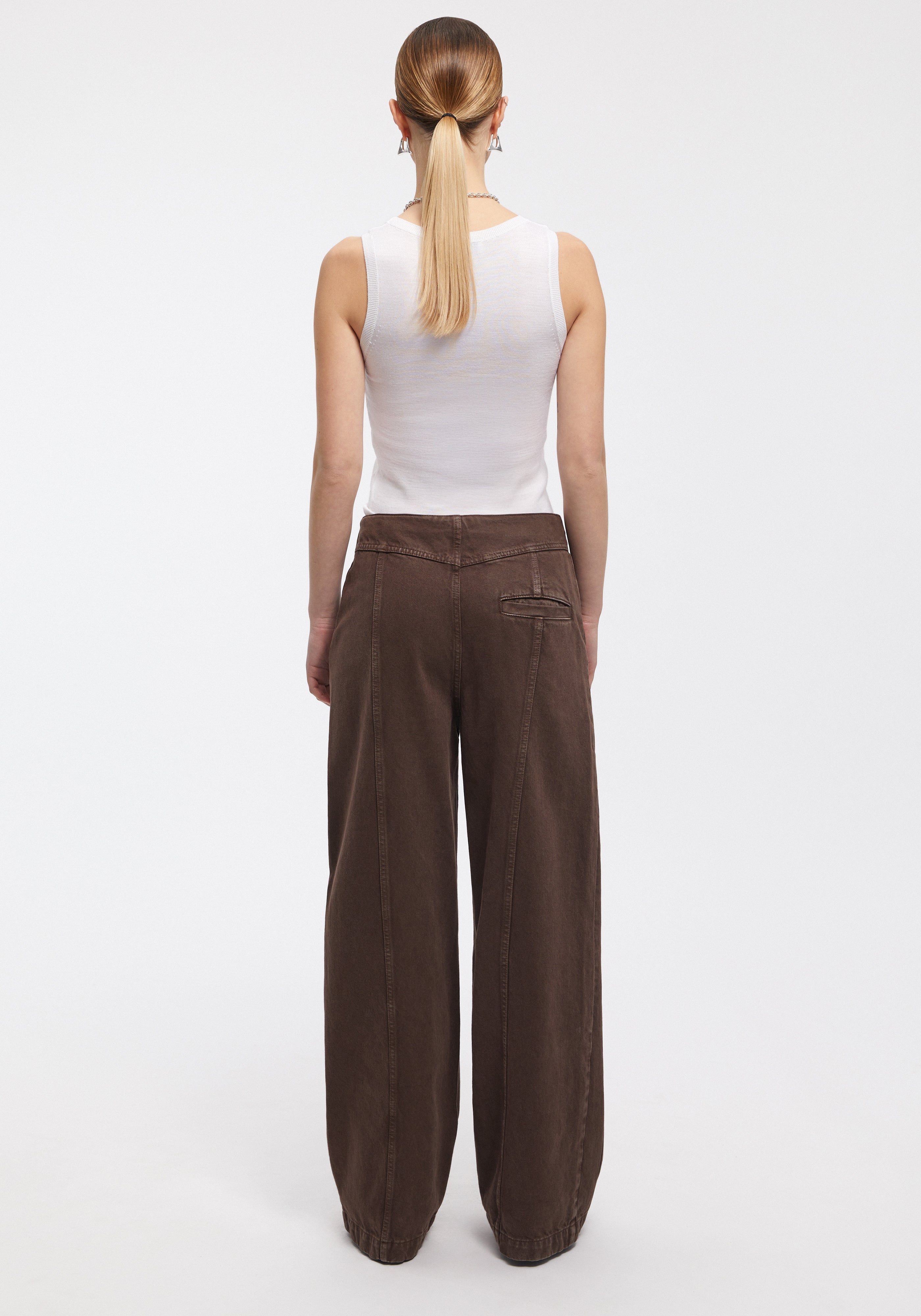 ABE
Wide-leg denim pants - 4