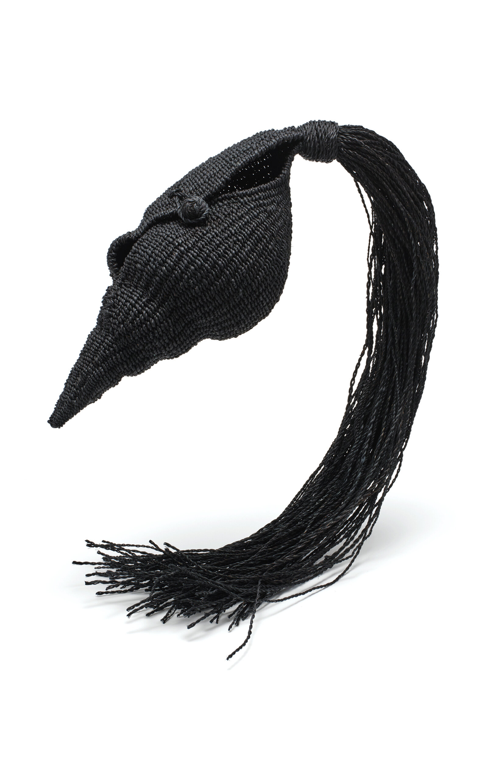 Camilla Woven Clutch black - 3