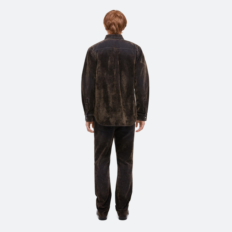 CURVED CLASSIC FLOCKED SHIRT 5