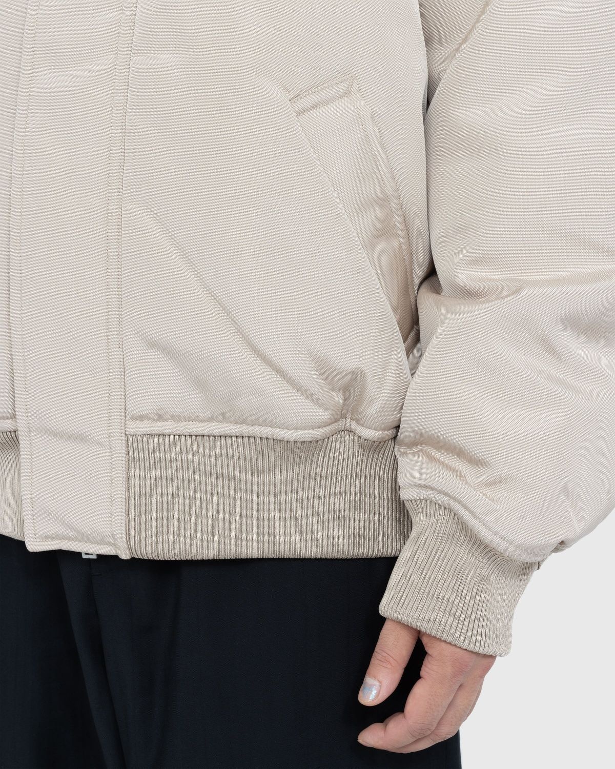 Acne Studios – Shearling Collar Jacket Beige - 5
