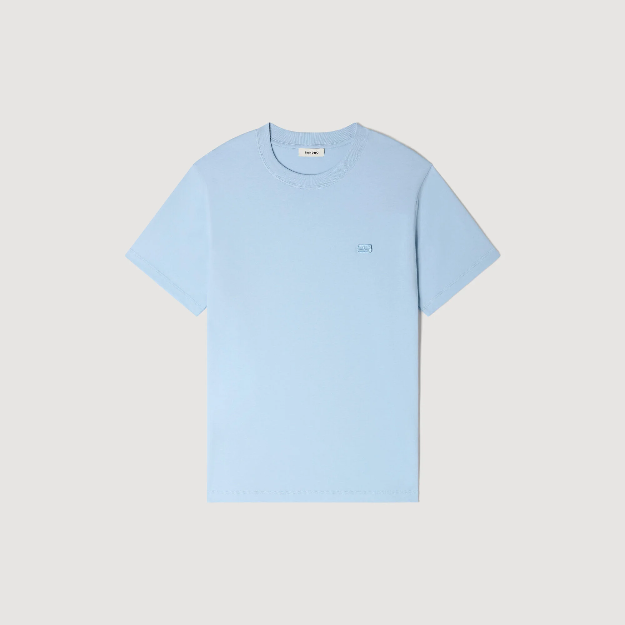 T-SHIRT WITH DOUBLE S PATCH - 1