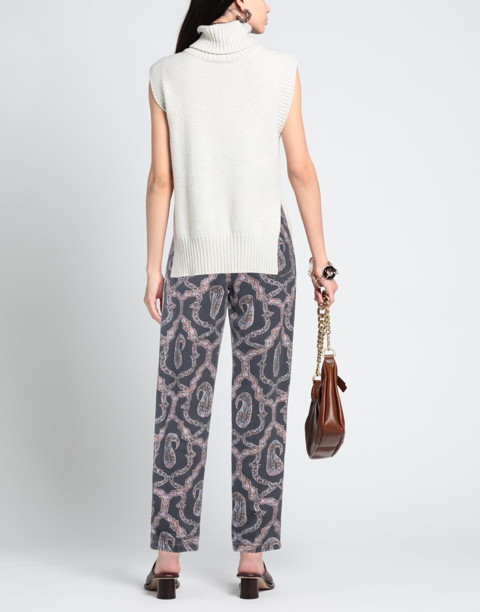 Navy blue Women's Casual Pants - 3