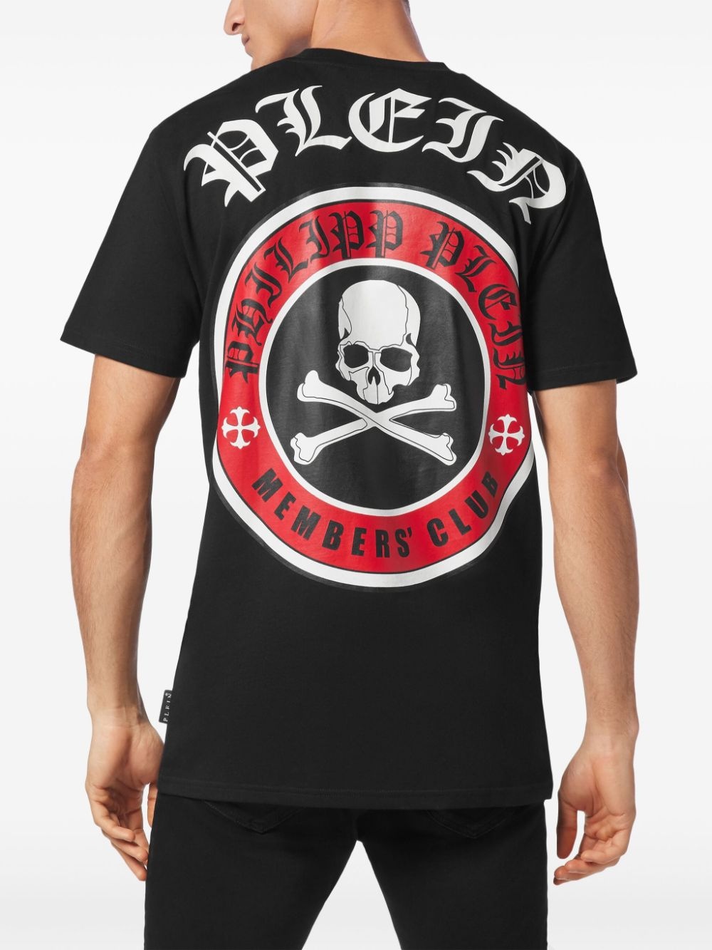 skull-print cotton t-shirt - 4
