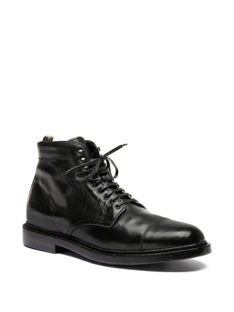 OFFICINE CREATIVE lace-up fastening boots outlook