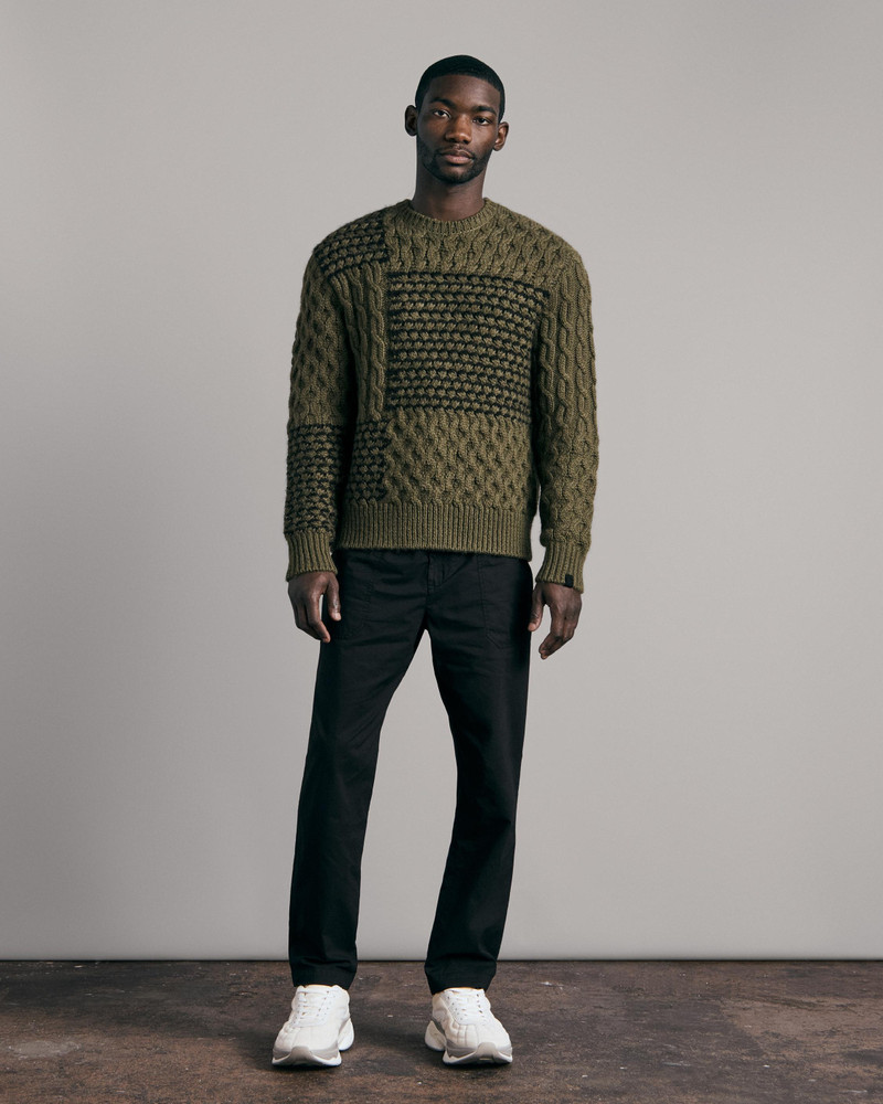 rag & bone Buffalo Check Wool Crew
Classic Fit Sweater outlook