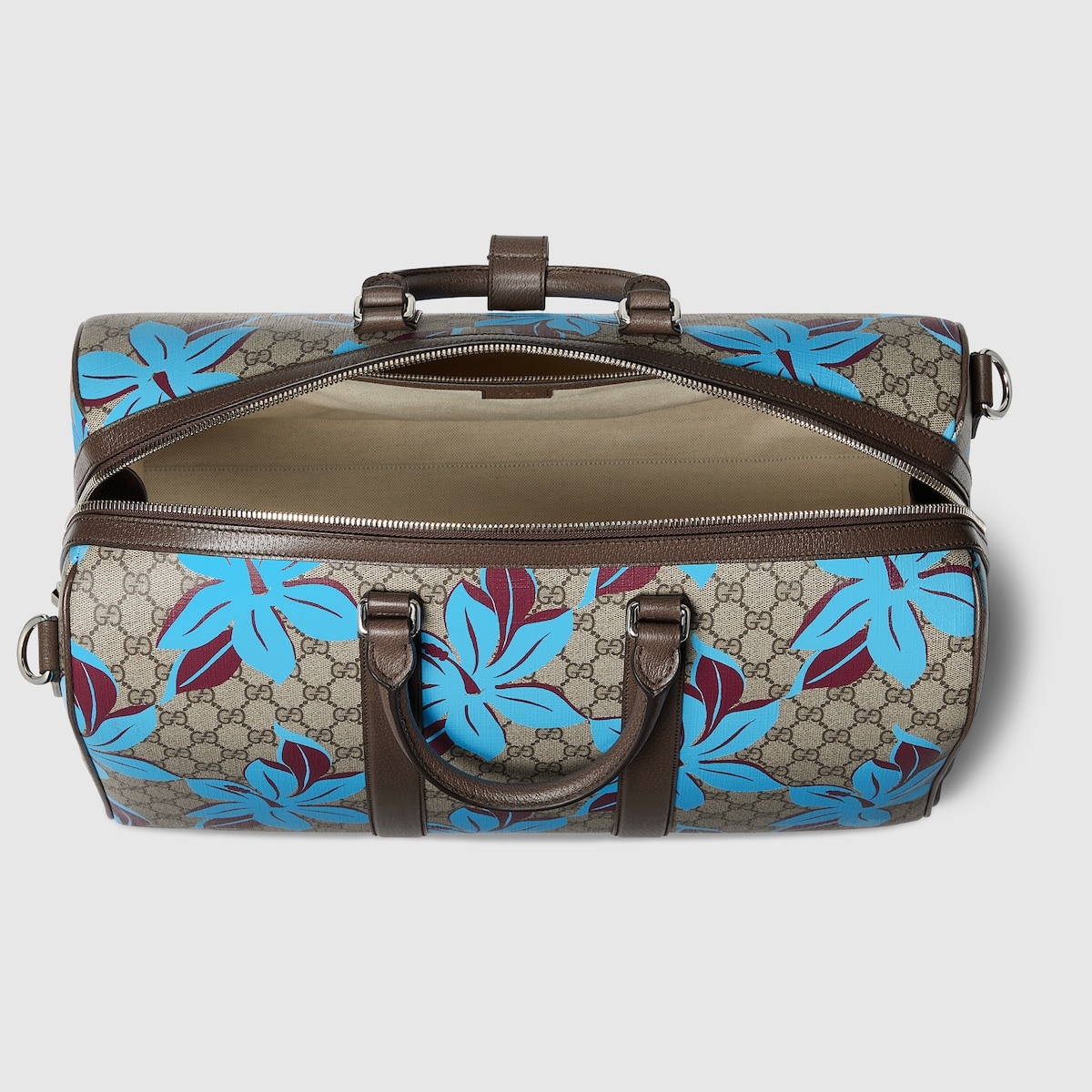 GG printed duffle bag - 6