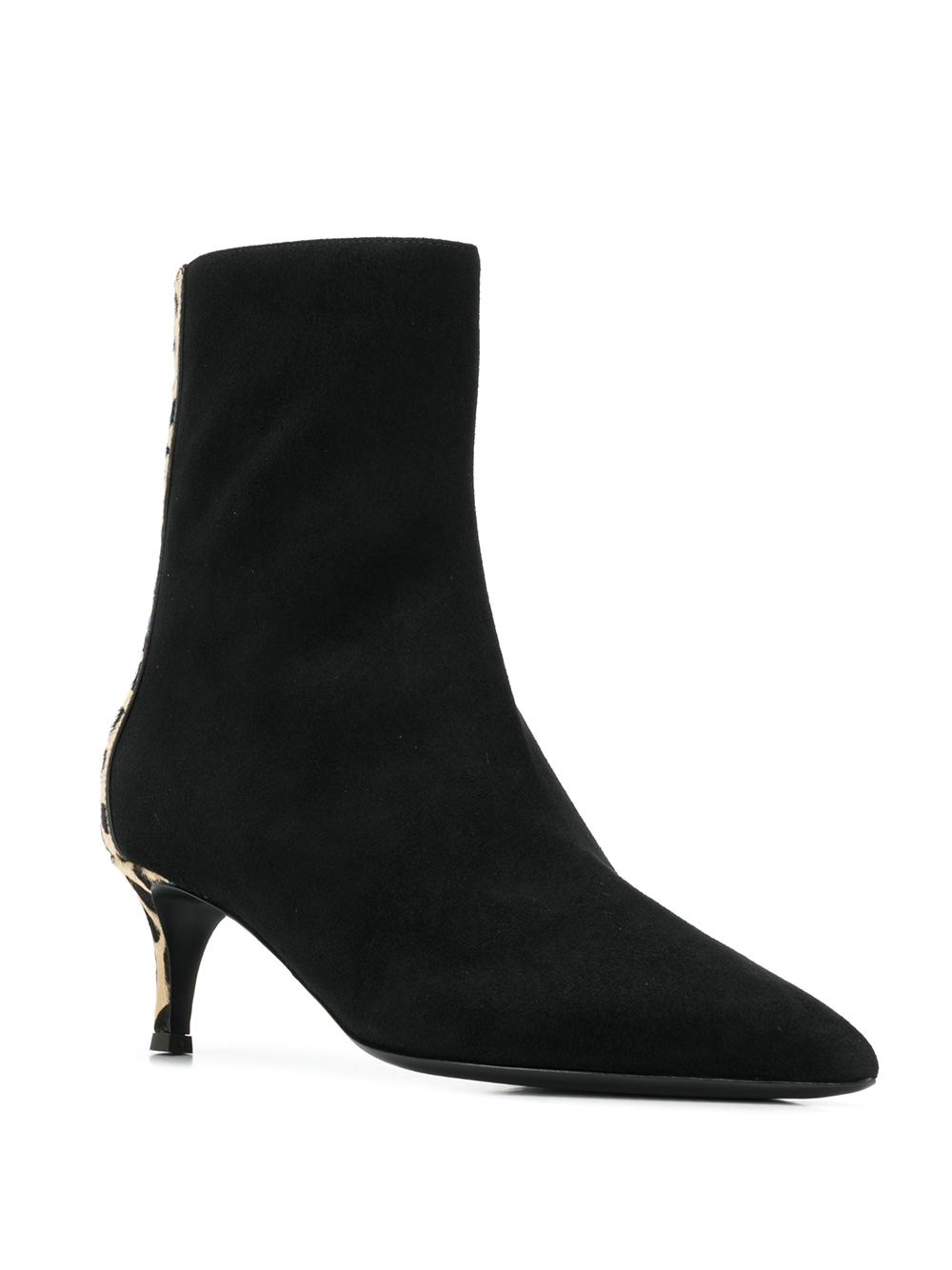 leopard ankle boots - 2