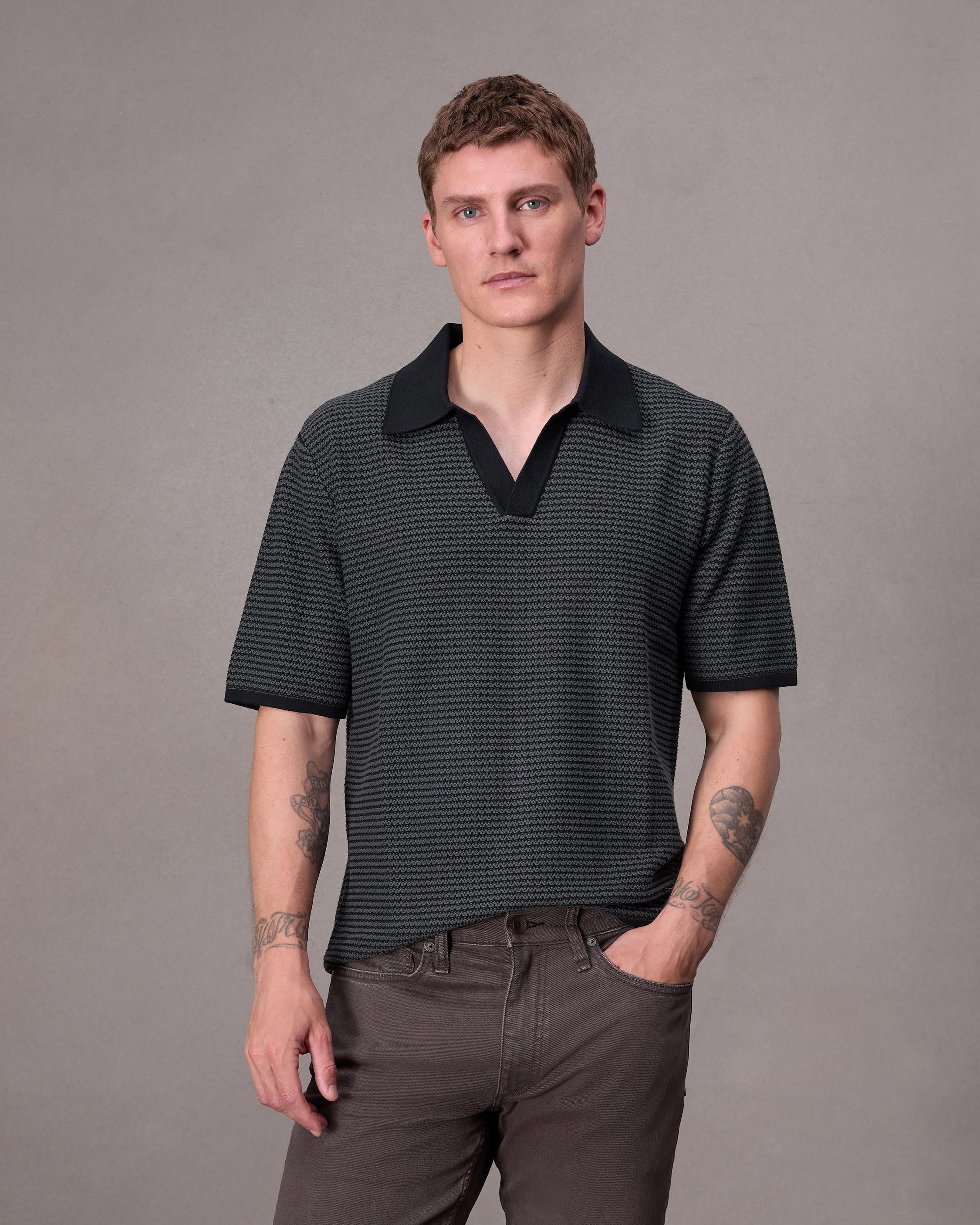 Hayes Johnny Collar Polo - 2