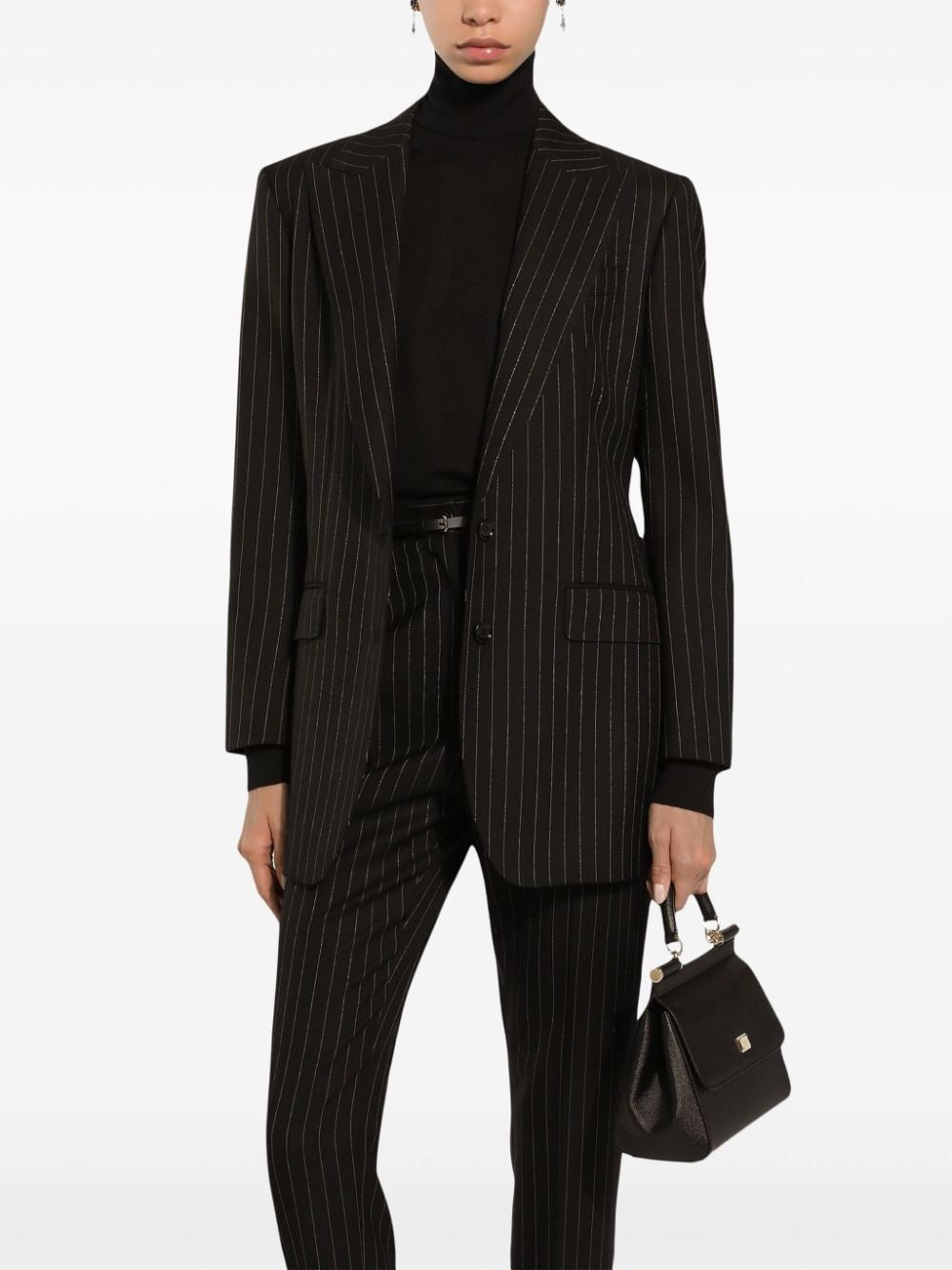 striped blazer - 5