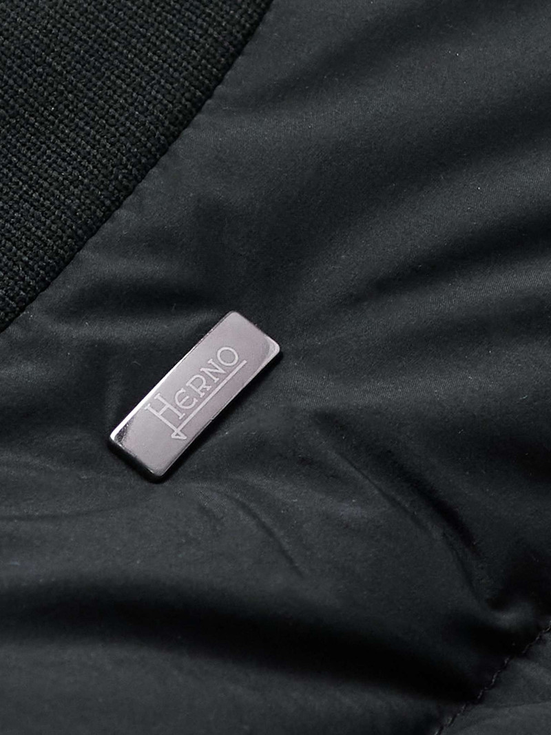 L'Aviatore Quilted Shell Down Bomber Jacket 3