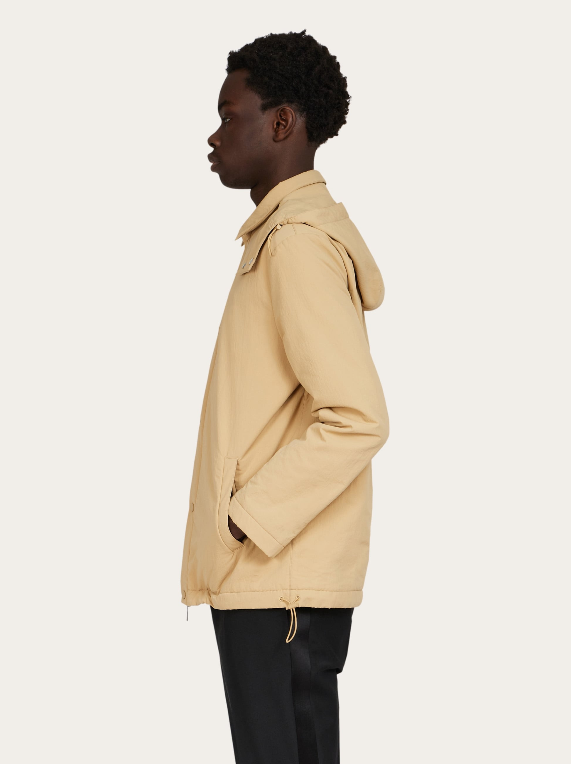 Structured nylon jacket - 3