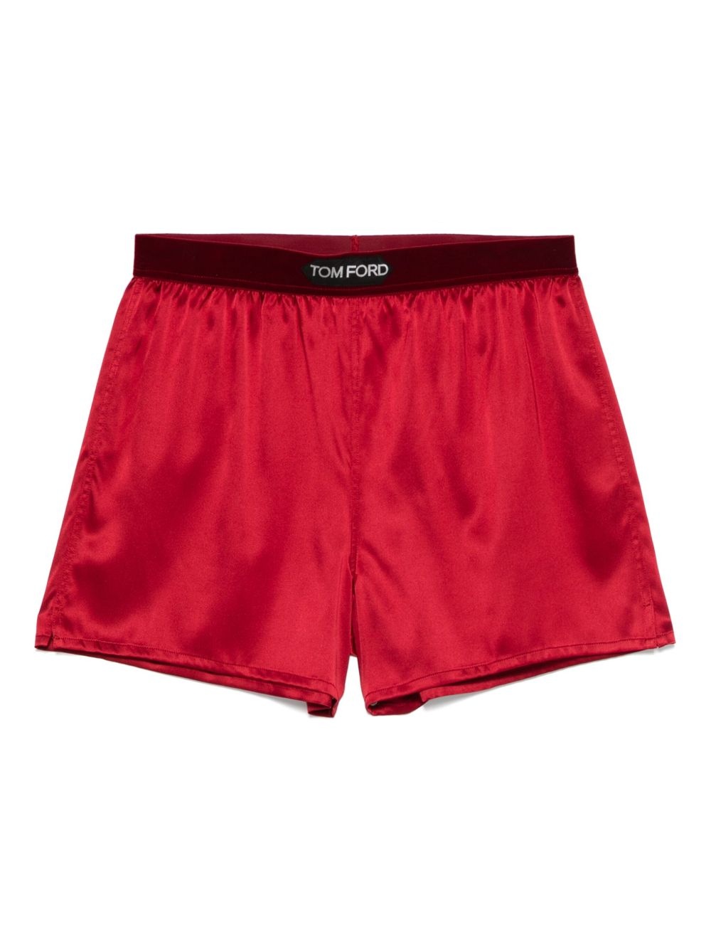 logo-waistband shorts - 1