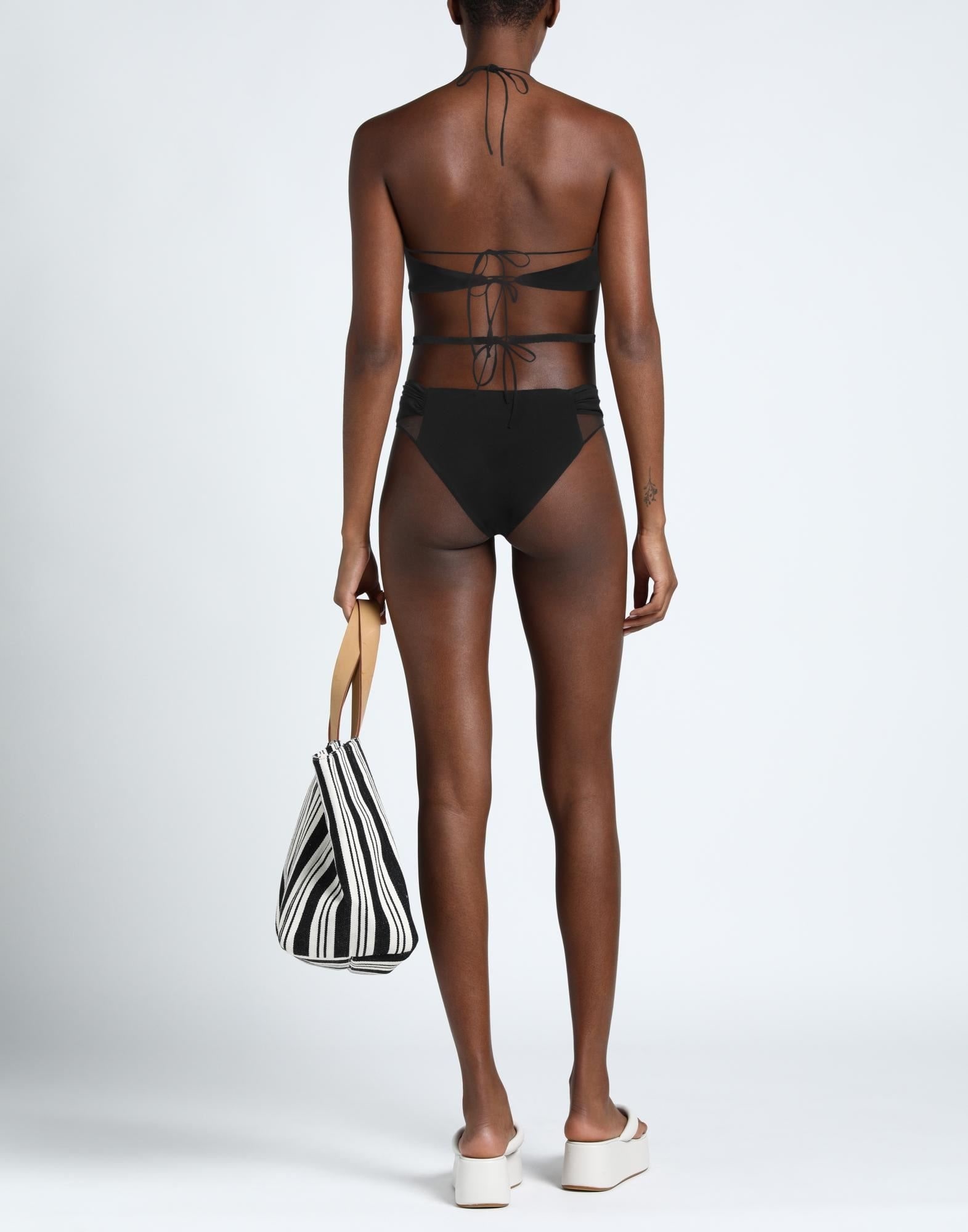 ワンピース水着 NENSI DOJAKA Women One Piece Swimsuits NDSS23SWIM001 BLACK ワンピース水着 NENSI DOJAKA Woman Swimsuit Black