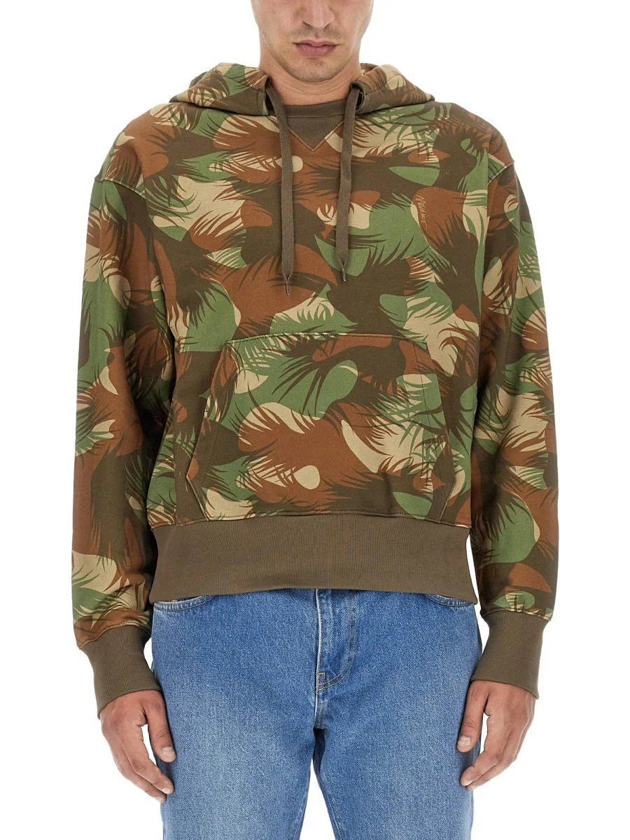 Moschino Men Camouflage Sweatshirt - 1